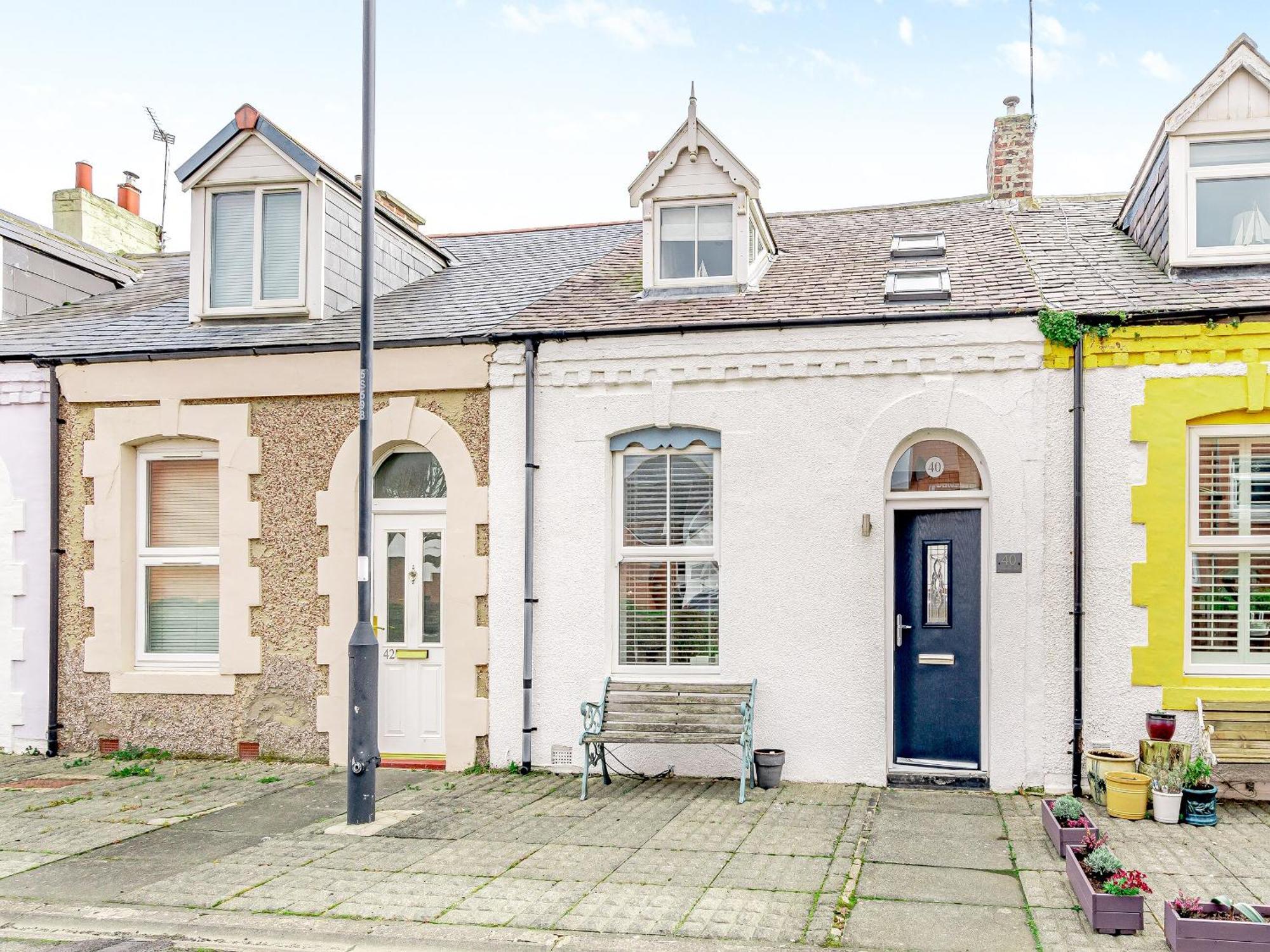 Pebble Cottage Cullercoats Kültér fotó
